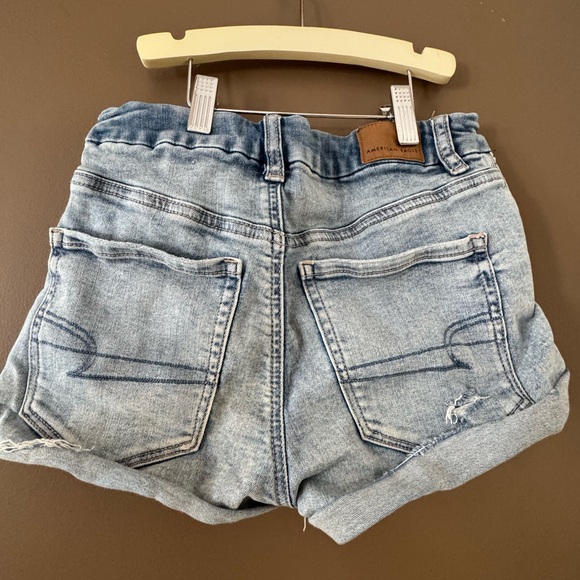 American Eagle Outfitters Light Blue short Jean Shorts - Picture 7 of 7
